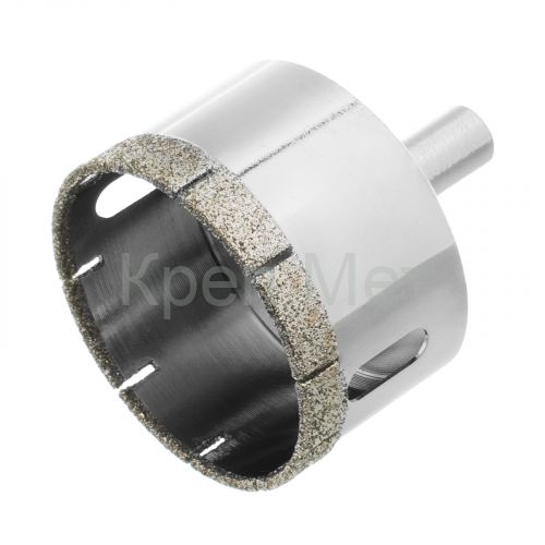 Сверло по стеклу и керамической плитке, 50 х 55 мм, цилиндрический хвостовик Сибртех