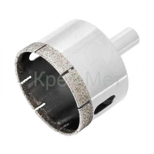 Сверло по стеклу и керамической плитке, 45 х 55 мм, цилиндрический хвостовик Сибртех