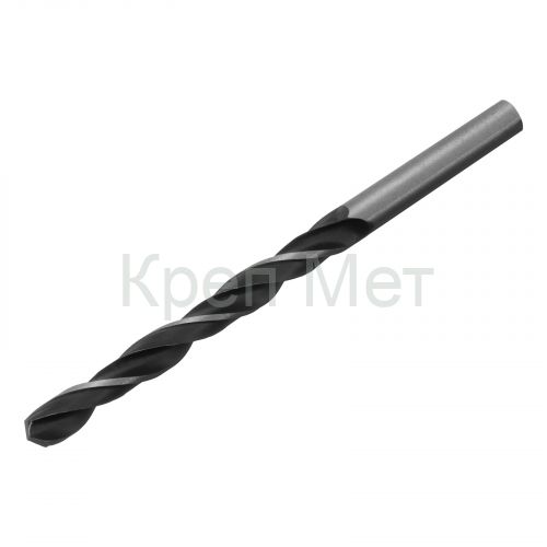Сверло по металлу, 6 мм, быстрорежущая сталь, 10 шт, цилиндрический хвостовик Сибртех