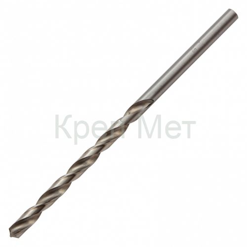 Сверло по металлу, 7 х 156 мм, полированное, удл, HSS, 10 шт, цилиндрический хвостовик Matrix