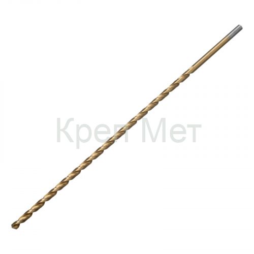 Сверло спиральное по металлу 6 x 300 мм, HSS, нитридтитановое покрытие Matrix