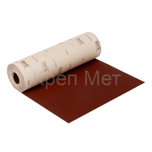 Шкурка на тканевой основе, зернистость № 25, 775 мм х 30 м, "БАЗ"