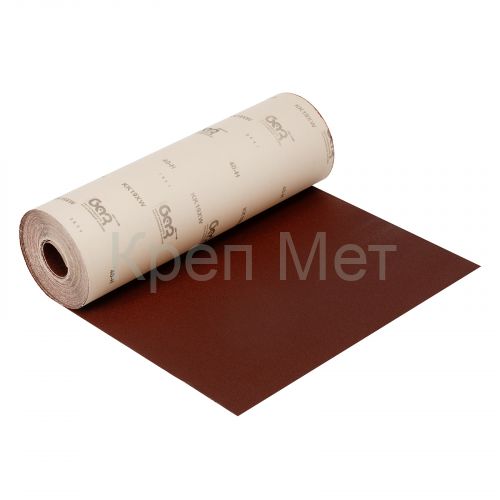 Шкурка на тканевой основе, зернистость № 40, 775 мм х 30 м, "БАЗ"