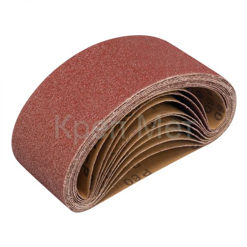 Лента абразивная бесконечная, P 60, 75 х 457 мм, 10 шт Matrix