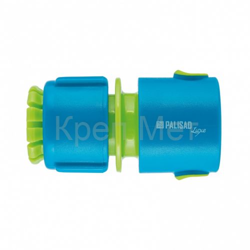 Соединитель пластмассовый, быстросъемный для шланга 1/2, Luxe Palisad