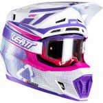 Leatt Kit Moto 7.5 V26 Purple (2026)  шлем + очки Leatt Velocity 4.5