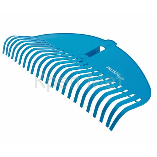 Грабли веерные пластиковые, 485 мм, 23 плоских зуба, усиленные, Luxe, Palisad