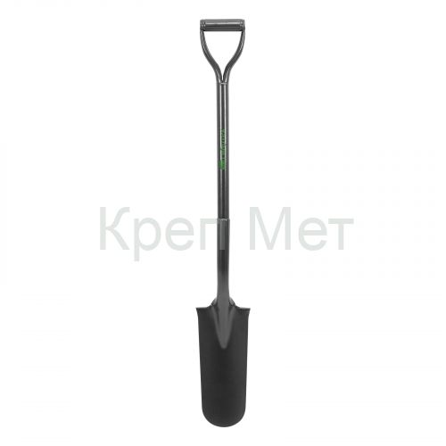 Лопата траншейная, 125х360х1150 мм, цельнометаллическая, Сибртех