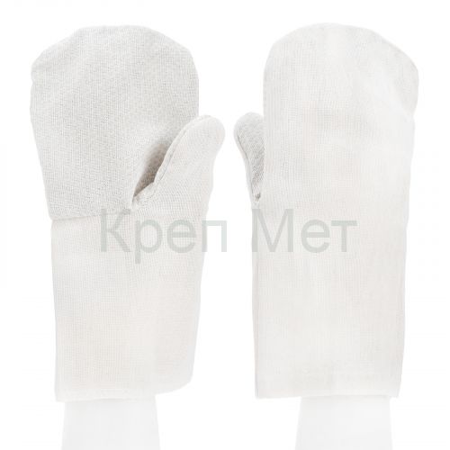 Рукавицы х/б с наладонником из ПВХ, 1 размер Сибртех