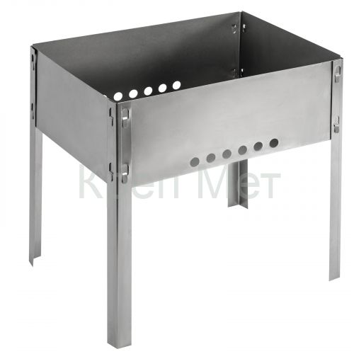 Мангал облегченный 350 х 250 х 350 мм, Camping Palisad