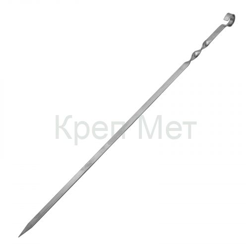 Шампур плоский, 750 х 15 х 2 мм, нержавеющая сталь, Camping Palisad