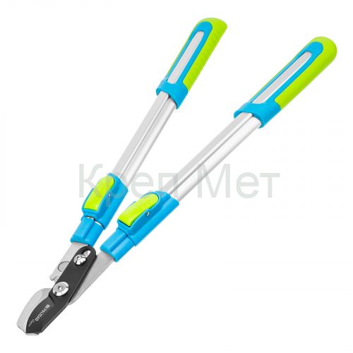 Сучкорез прямого реза, 560 - 735 мм, телескопические алюминиевые рукоятки, Luxe, Palisad