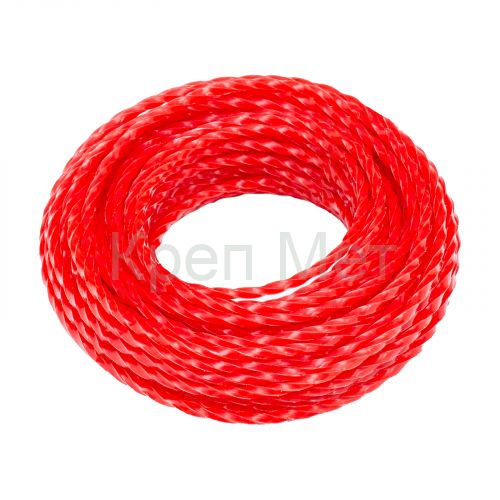 Леска для триммера витой квадрат 4,0 мм х 15 м MTX