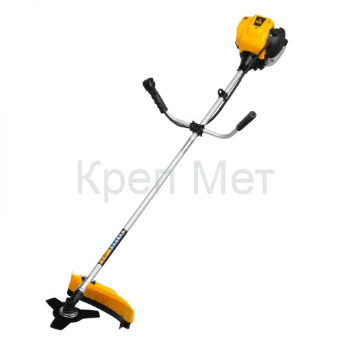 Триммер бензиновый DTL-37-4T, 4-тактный, 37 см3, неразъемная штанга, состоит из 2 частей Denzel