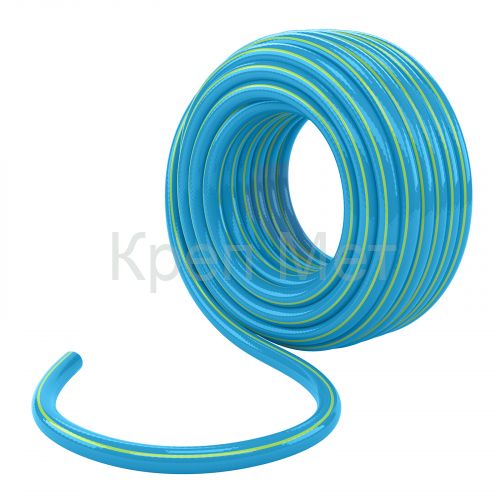 Шланг поливочный армированный 3 слойный ТЭП 1/2'', 35 м, лазурный Palisad