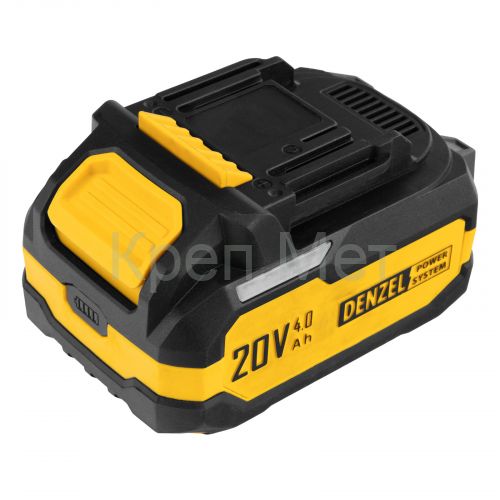 Батарея аккумуляторная BH-20-4.0, Li-Ion, 20 В, 4,0 Ач// Denzel