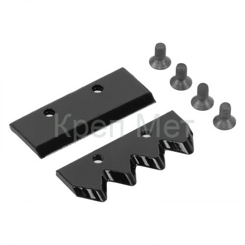 Нож шнека для грунта ER-200, диаметр 200 мм, комплект 2 шт Denzel