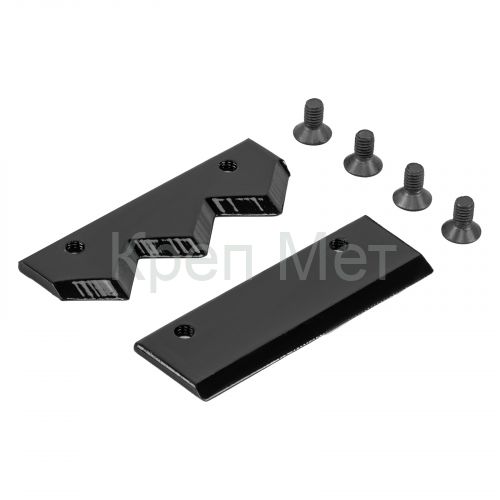 Нож шнека для грунта ER-250, диаметр 250 мм, комплект 2 шт Denzel