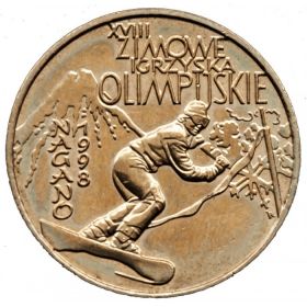 XVIII зимние Олимпийские Игры, Нагано 1998 2 злотых Польша 1998