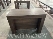Стол консоль трансформер В 2307-8S темный орех