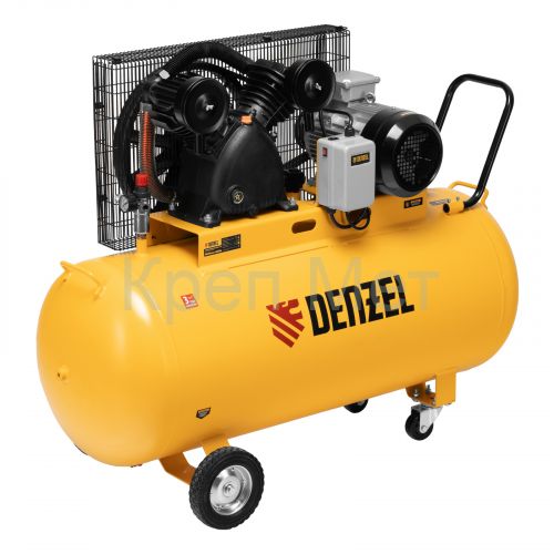 Компрессор воздушный рем. привод BCV 5500-T/270, 5,5 кВт, 270 литров, 850 л/мин Denzel