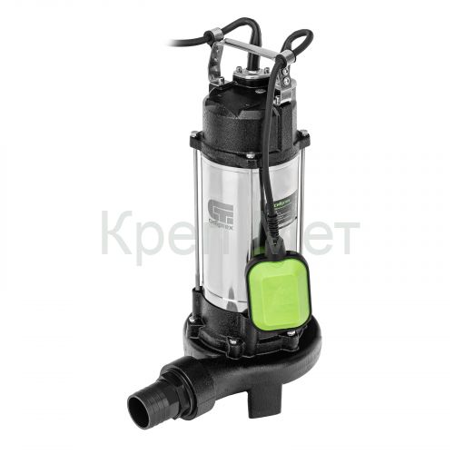 Фекальный насос СФН1500-Н, 1500 Вт, напор 19 м, 25000 л/ч, нож Сибртех
