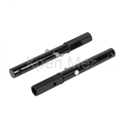 Удлинители осей шест. 23 мм / круг 30 мм, длина 290 мм, комплект 2 шт Denzel