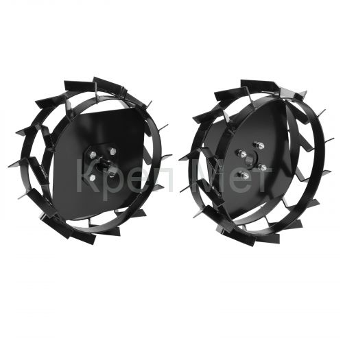 Грунтозацепы 460/160 мм, посадка круг 30 мм, комплект 2 шт Denzel