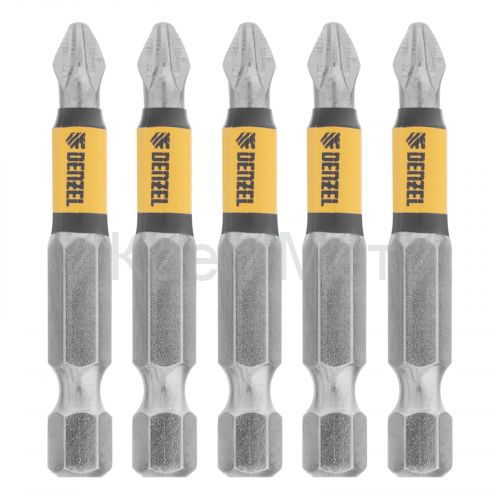 Набор бит, PH2x50, 5 шт. Denzel