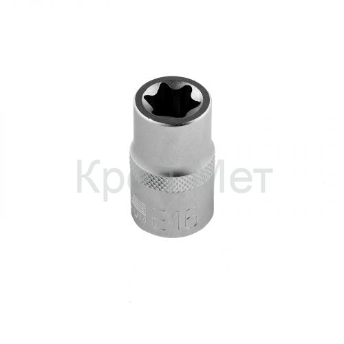 Головка торцевая 1/2, Е16, CrV Stels