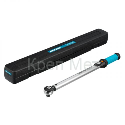 Ключ динамометрический, 20-200 Нм, 1/2", CrV Gross