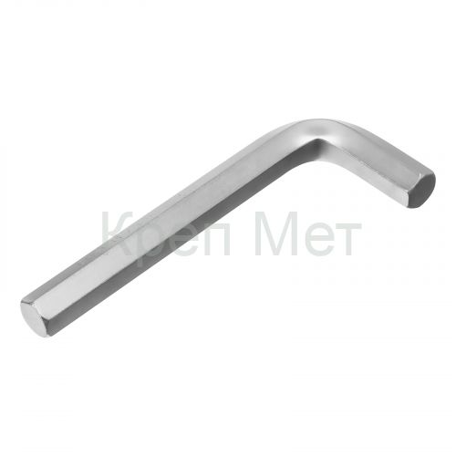 Ключ имбусовый  HEX, 20 мм, 45x, закаленный, никель Сибртех