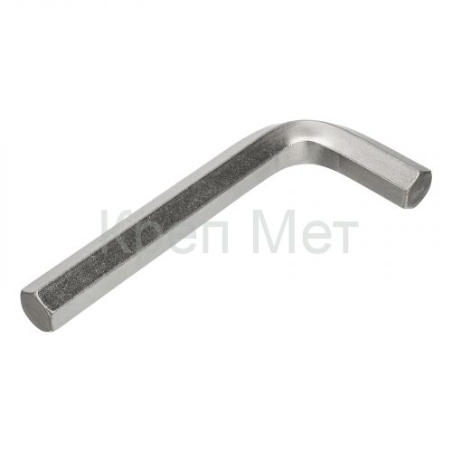 Ключ имбусовый  HEX, 27 мм, 45x, закаленный, никель Сибртех