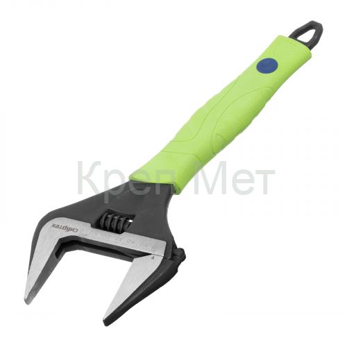 Ключ разводной, 300 мм, тонкие губки, фосфатированый Сибртех