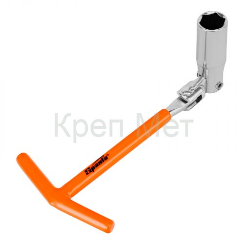 Ключ свечной карданный, 16 мм, с шарниром Sparta