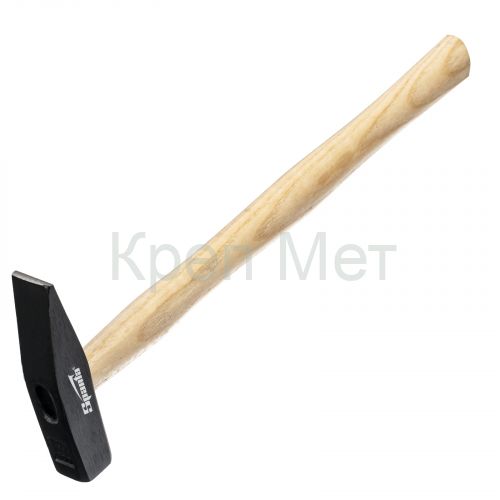 Молоток слесарный, 200 г, квадратный боек, деревянная рукоятка Sparta