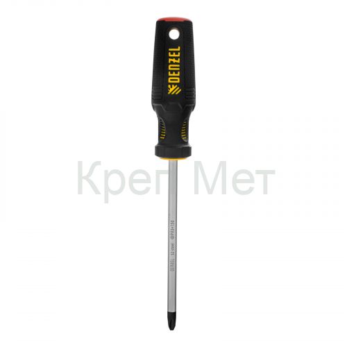 Отвертка, PH3х150 мм, S2, 3к рукоятка Denzel