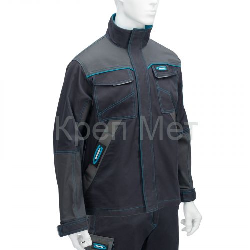 Куртка профессиональная рабочая, 97% хлопок 3% спандекс, XXXL Gross