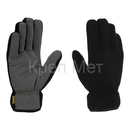 Перчатки универсальные, двойные, ПВХ нанесение, размер 9 Denzel