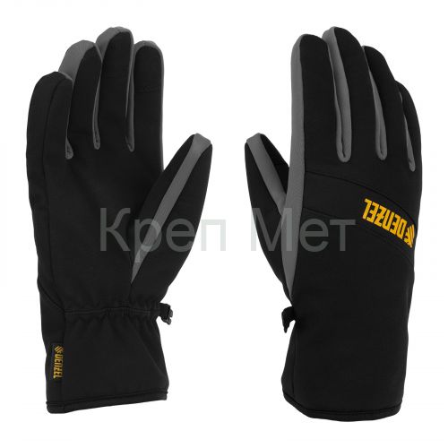 Перчатки универсальные, двойные, работа с сенсорным экраном, размер 10 Denzel