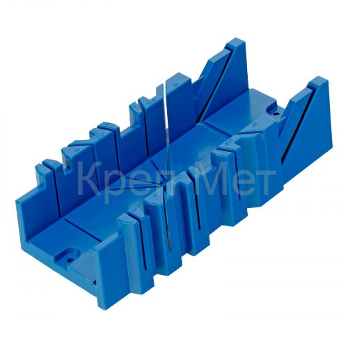 Стусло пластиковое, 300 х 90 мм, 6 углов для запила Сибртех