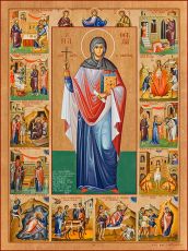Икона Фекла Иконийская (Премиум UV-печать)(ЮДД-512)