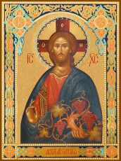 Икона Христос Виноградная Лоза (Премиум UV-печать)(ЮДД-541)