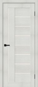Межкомнатная Дверь с Экошпоном Bravo Браво-29 Bianco Melinga / Magic Fog  600x2000мм(полотно 1шт) / Браво.