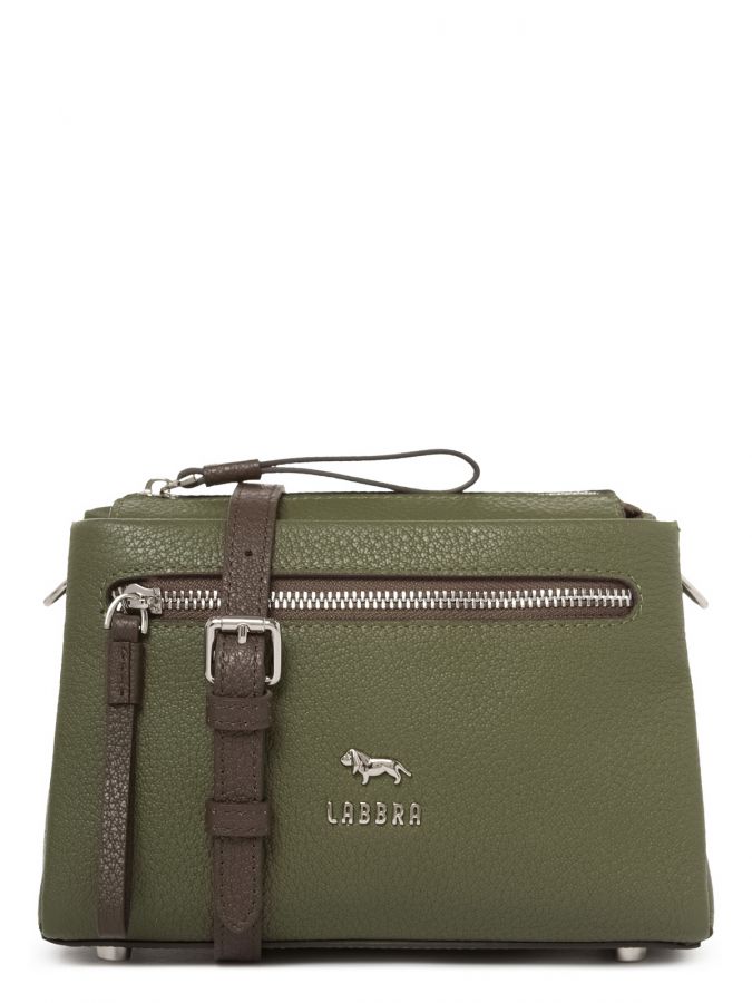 Сумка через плечо LABBRA L-HF4207 moss/cafe noir