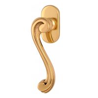 Оконная ручка Melodia Cagliari 0225 DK полированная латунь