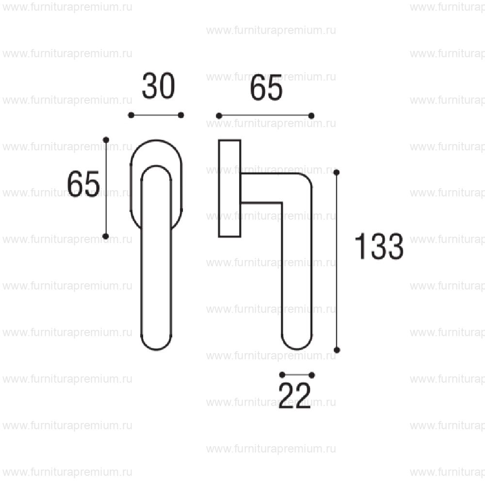 Оконная ручка Sicma Millennium