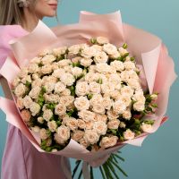 25 кустовых роз сорт Таня