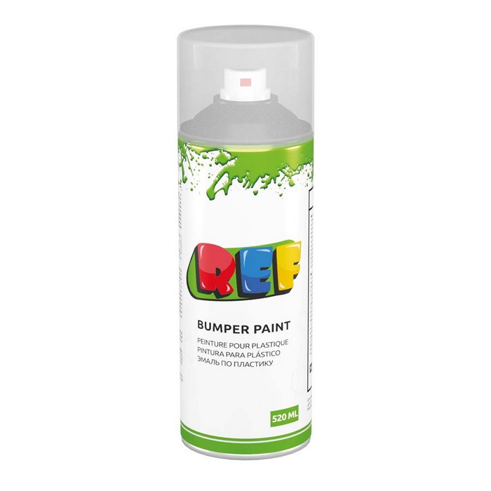 REF BUMPER PAINT Эмаль по пластику, цвет графит, аэрозоль, объем 520мл.