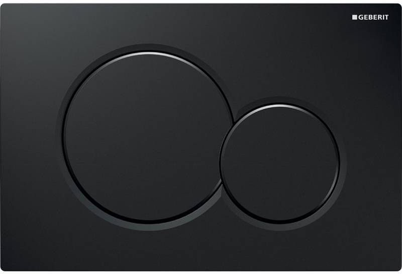 Клавиша для инсталляции, Geberit Sigma01 черный глянец 115.770.DW.5